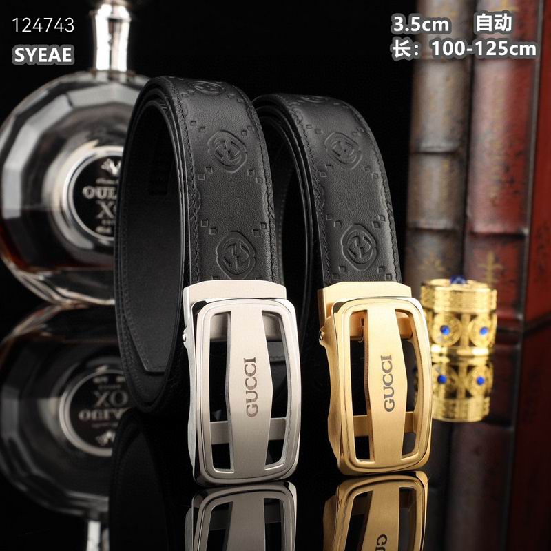 Gucci belt 35mmX100-125cm 8L30